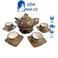 SA BROOM Enamel Tea Pot01, Bat Trang Ceramic Tea Pot, Tea Pot, Ceramics Tea Pot