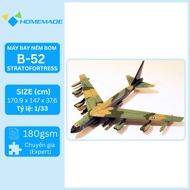 B-52 Stratofortress Bomber Paper Model Kit