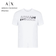 AX Armani Exchange  เสื้อยืดผู้ชาย รุ่น AX 6RZTBE ZJAAZ1100 - สีขาว