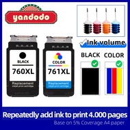 Canon Pixma TS5370 Printer Cartridge PG-760 PG-760XL CL-761 CL-761XL ink cartridge