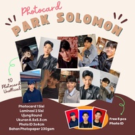 10 Pcs Park Solomon Photocard Set / Free 5 Pcs Photo ID / Park Solomon Photocard / Korean drama acto
