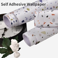 5m！self adhesive wallpaper Waterproof Kitchen Wallpaper Terrazzo Texture Wallpaper home decor