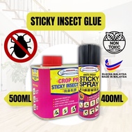 Crop Pro 500ml Anti Sticky Spray 400ml Perosak Rumah Kebun Tidak Toksik Tidak Berbau Spray Anti Pest