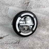 Daymaker Headlamp LED Headlight 5.75 inch Valdo Dual DRL + Motor Shell W175 W250 Benelli Patagonian 