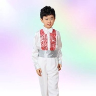 ชุดสูทเด็กชาย เสื้อแขนยาว กางเกงขายาว ชุดกิจกรรมเด็กโต พร้อมส่งในไทย ชุดเซ็ต ชุดเต้นเด็กชาย ชุดเจ้าชาย หูกระต่าย noolek7