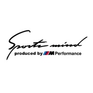 Sticker Sports Mind BMW M Performance E30 E36 E46 M3