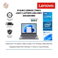 Lenovo IdeaPad Slim 3 15IRH10 83K100CMMJ 15.3" WUXGA Laptop Luna Grey ( i5-13420H, 16GB, 512GB, inte