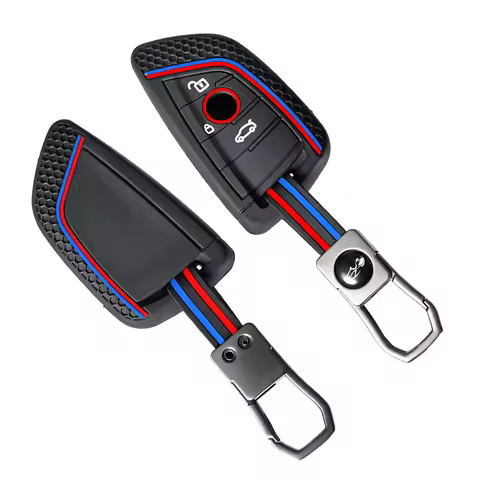 Silicone Car Key Cases Smart Remote Control Fobs Protector Cover Skin For BMW 1 3 4 5 6 7 Series F20