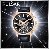 Seiko Pulsar Chronograph Watch PT3A28X1 with Microfiber Cloth 13x13cm (Parallel Import)