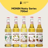 [ MONIN NUTTY ] Syrup NUTS Selection 700ml- Hazelnut, Roasted Hazelnut,