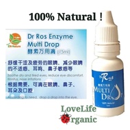 DR ROS Enzyme Multi Drop 15ML Exp:10/2026