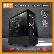 NZXT H510 Elite RGB Premium ATX Mid-Tower Tempered Glass Lighting Gaming Computer Chassis Case Casin