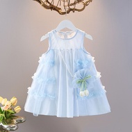 夏季超萌薄款女童2025新款夏天连衣裙网纱洋气裙子女童连衣裙20250916