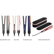 Dyson Airstrait (Ceramic Pink/Rose Gold Prusssian Blue/Rich Copper Strawberry Bronze Pink) With Case