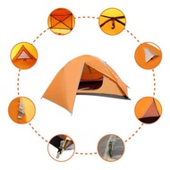 TENDA Beesport 2-Person Camping Tent | Double Layer Dome Tent 2P Lightweight Aluminum Alloy