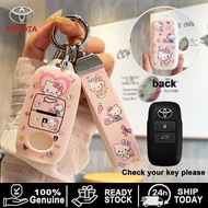 Toyota Vios 2023 Key Cover Car Casing Case TPU Sarung Kunci Kereta Vios 2024 Accessories