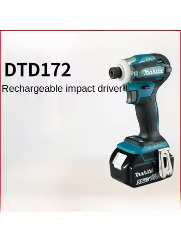 Makita Wireless drills DTD172 Charging Drill Brushless Driver 18V Electric Screwdriver Impact Hand E