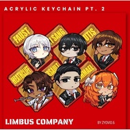[Limbus Company] LCB Sinners Keychain Pt. II by Zyovi.06 - Yi Sang, Faust, Ishmael, Outis, Mersault,
