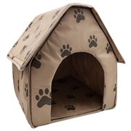 Foldable Dog House Small Footprint Pet Bed Tent Cat Kennel Travel Dog Accessory