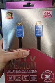 全新HDMI線 4K high speed HDTV cable  3m 3米 高速 高清電視 ps4 tv box