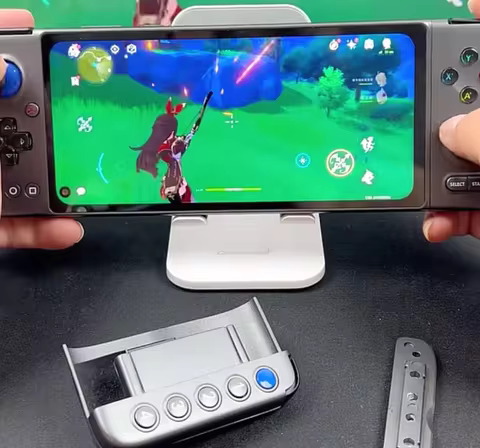 Brand new version GPD XP Plus Game Console 6.81 inch 6GB/128GB MediaTek Dimensity 1200 Android 11 Ha
