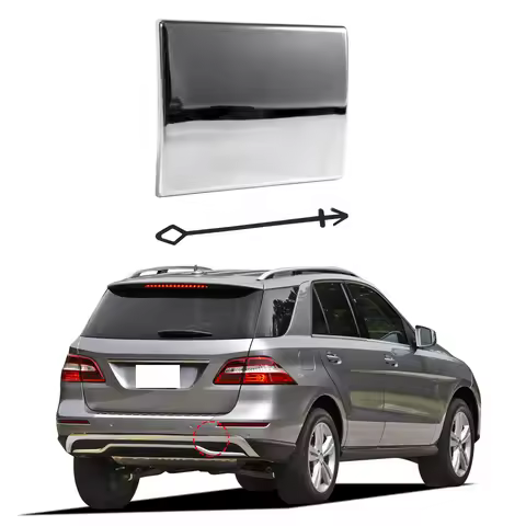 Rear Bumper Tow Hook Cover Cap Eye For Mercedes-Benz GLE X166 ML250 ML400 2015 ML350 2012-2014 2015 
