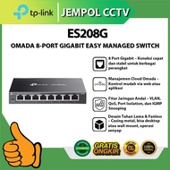 TP-LINK ES208G OMADA 8-PORT GIGABIT EASY MANAGEMENT SWITCH