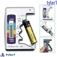 TYLER1 Battery Capacity Tester Digital LCD Voltage Meter Voltmeter Tester Battery Monitor Battery Ca