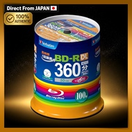 Verbatim BD-R DL 50GB Blu-ray Disc 100pcs Printable VBR260RP100SV1