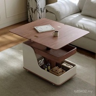 Household Sofa Coffee Table Multifunctional Foldable Cart Small Cart Mobile Small Apartment Lifting 