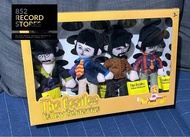 THE BEATLES Beatles 4 Band Member Plush Box Set 毛絨公仔玩具 2020 (包郵)