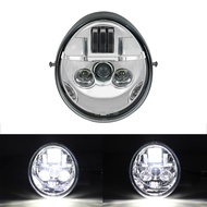 รถจักรยานยนต์ด้านหน้าไฟหน้า LED Light Hi/LOW Beam Light สําหรับ V Rod VRSCF VRSC VRSCR 2002-2017