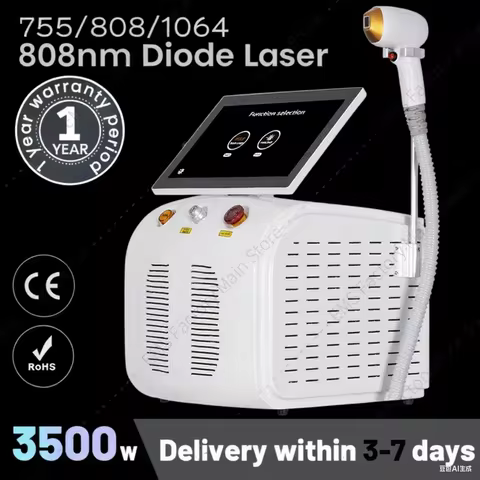 808 Diode Laser Hair Removal Professional Machin 3 Wavelengths Skin Rejuvenation Laser Machine 755 8