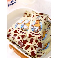 New Product Russia Kangji Wafer Biscuits 500g Imported Food Big Cow Chocolate Flavor Milk Flavor Spe