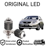 2pcs H4 White Laser LED Headlights for Toyota vios gen1 AM H4 LED Headlight