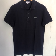 Preloved p0l0 |_Ac0ste navy concentrated elastic