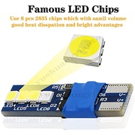 1X T10 W5W C10W 194 8smd 2835 Dome Festoon Blue green pink red to White T10 Car Dynamic Canbus Led s