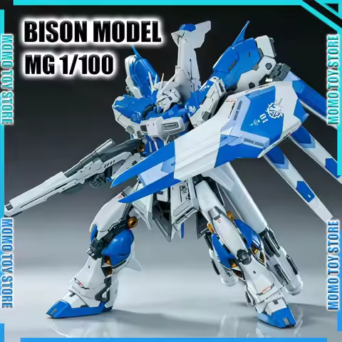 New BISON Model MG 1/100 RX-93-ν2 Hi ν RG Enlarged Version Additional GK head Assembly Model Kits Ro