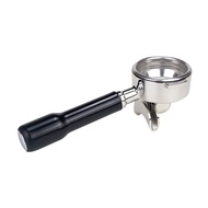 58mm Espresso Portafilter Stainless Steel Single-Mouth/Double-Mouth Coffee Machine Handle Bottomless Filter Portafilter Coffee Tools