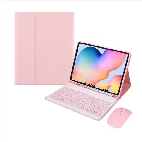 Magnetic Round Keyboard Case for IPad Air13 Air11 2024 M2, for IPad Pro11 13 M4 Pro12.9 Air4 5 10th 