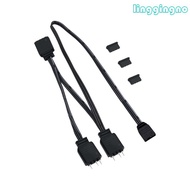 RR 5V 3Pin ARGB Splitter Cable 1 Female to 3 Male Connector ARGB Splitter Cable