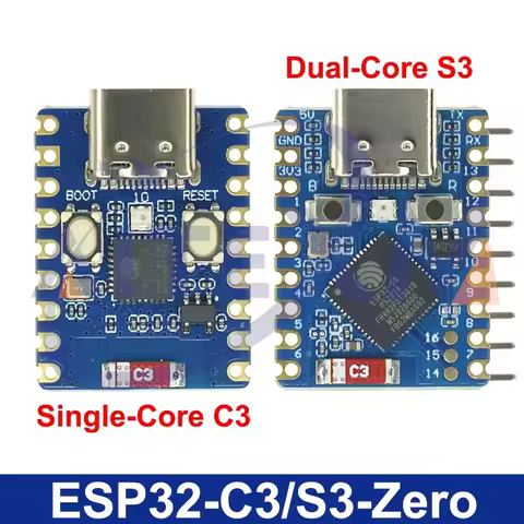 ESP32-C3-Zero ESP32-S3-Zero Mini Development Board WiFi Bluetooth Ultra-small Size ESP32 C3 S3 ESP 3