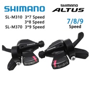 Shimano shifter 8 speed RD MTB M370 shifter 9 speed RD Bike M310 Altus shifter 7 speed With Cable