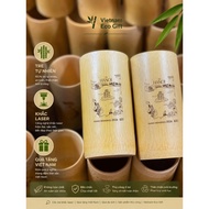 Vietnam Eco Gift - Natural Bamboo Cup – Hanoi Landscape Souvenir Gift