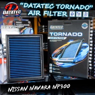 ลดพิเศษ กรองอากาศ Nissan Navara D40 ปี 08-13 Navara NP300 ลดควันดำ ประหยัดน้ำมัน Datatec Tornado