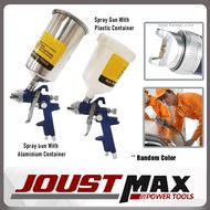 ALU-H827 PLAS-H827 SPRAY GUN WITH ALUMINUM OR PLASTIC CONTAINER RANDOM COLOR PROFESSIONAL HVLP AIR P