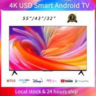 4K Google TV Android TV Smart TV Google TV Digital TV HDR10 Android 13.0 Netflix Youtube Google Play 32 43 55 Inch