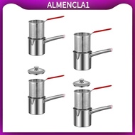 [AlmenclaabMY] Deep Fryer Pot with Universal Strainer Basket Small Deep Fryer for Dining Room