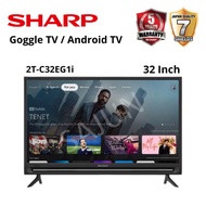 SALE TERMURAH !!! SHARP ANDROID TV 32 INCH / GOOGLE TV DIGITAL HD