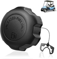 Gas Fuel Cap for Club Car/EZGO/YAMAHA/John Deere, With Vented 2-1/4" ID fuel cap and anti-lost cord.